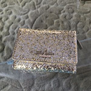 Kate Spade glitter wallet